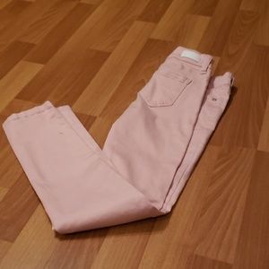 Pink jeans